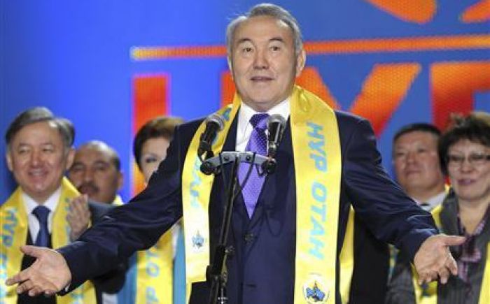  Nazarbayev's political party Nur Otan is for early presidential elections in Kazakhstan