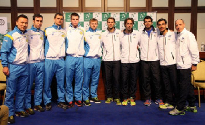 Kazakhstan, Italy to clash in Davis Cup in Astana on Mar 6-8