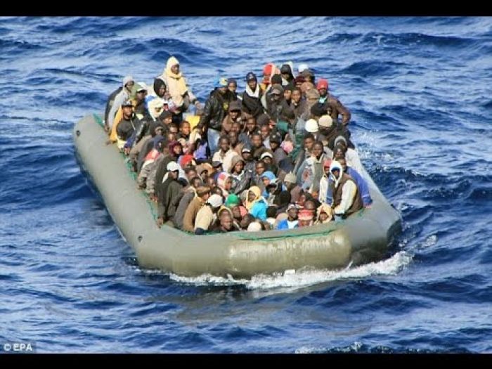 Migrant boat capsizes off Libya coast, 400 hundred feared dead