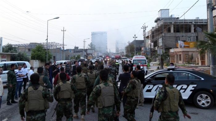 Deadly blast hits US consulate in Erbil