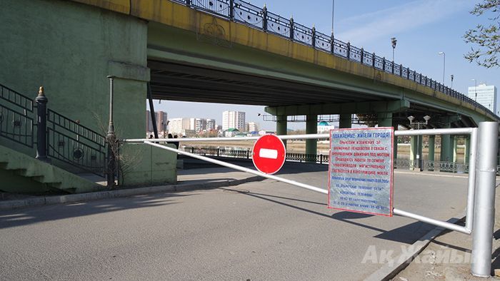 ​Traffic route under the central bridge temporarily closed