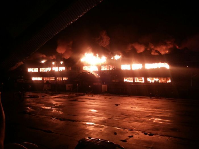 Hundreds Of Vendors Protest In Almaty After Fire Destroys Businesses