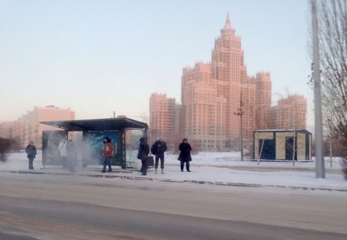 ​New Astana Bus Stops to Include Heating and Wi-Fi