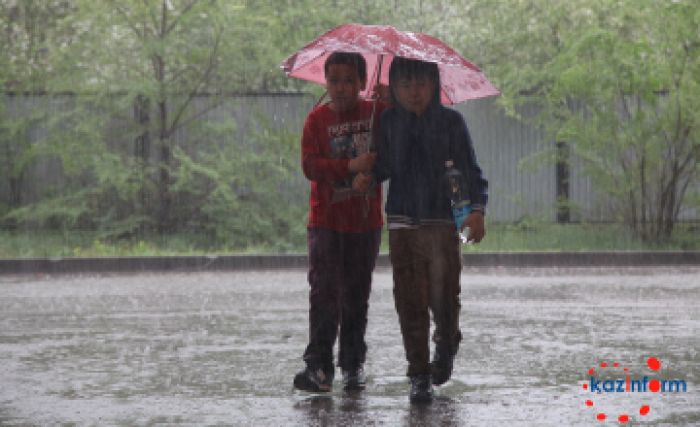 ​Rainy weather takes hold of Kazakhstan