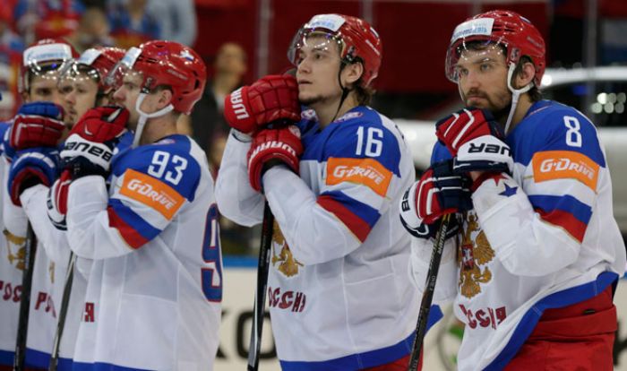 Russian team faces punishment for leaving ice before O Canada at hockey worlds