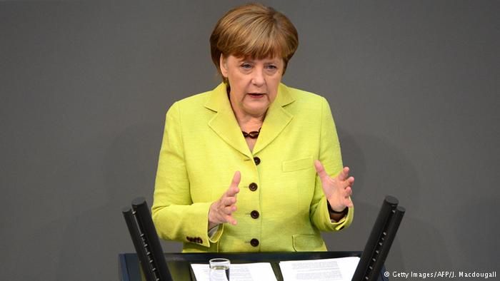 Merkel dampens eastern states' hopes for EU membership
