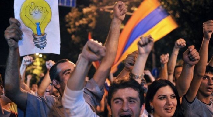 Armenia's 'Electric Yerevan' protests enter seventh day