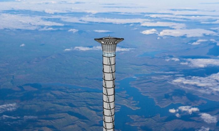 Going up? Space elevator could zoom astronauts into Earth's stratosphere