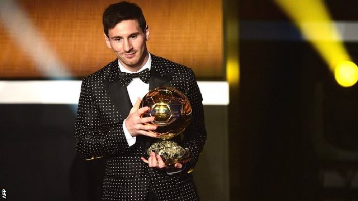 Lionel Messi wins Ballon d'Or ahead of Ronaldo & Iniesta