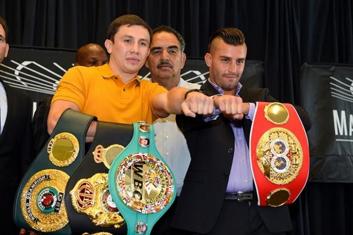 Gennady Golovkin and David Lemieux face off in New York