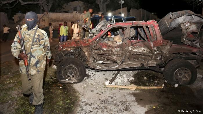 Mogadishu's presidential complex targeted