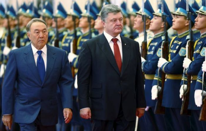 Poroshenko and Nazarbayev signs Ukraine-Kazakhstan Action Plan for 2015-2017