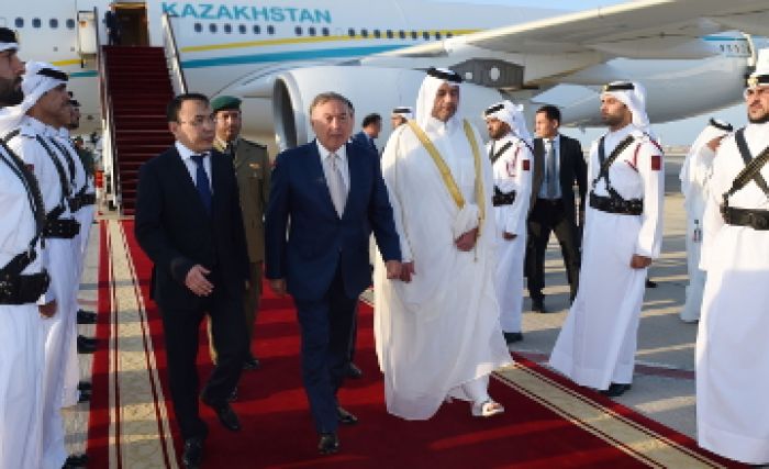 ​Kazakh President arrived in Qatar for official visit