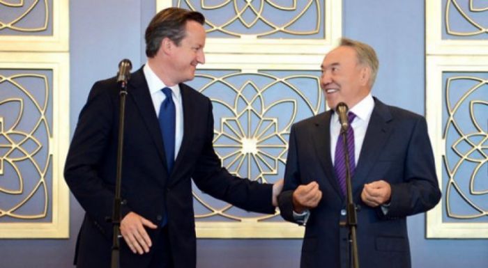 ​Nursultan Nazarbayev arrives in London on official visit