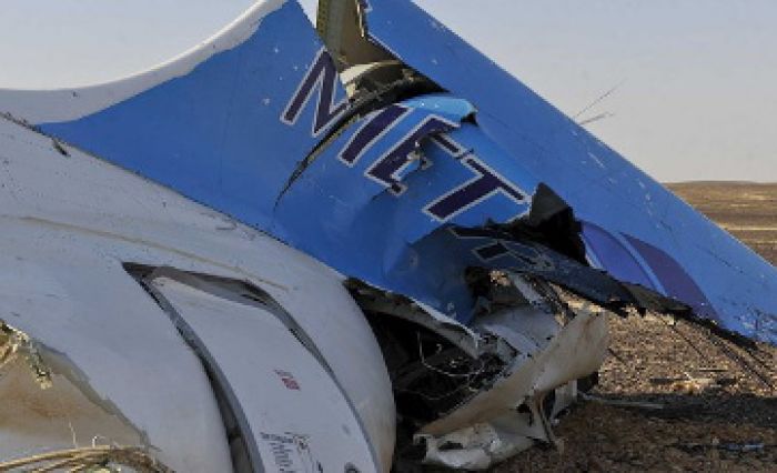 'External influence' caused Sinai plane crash