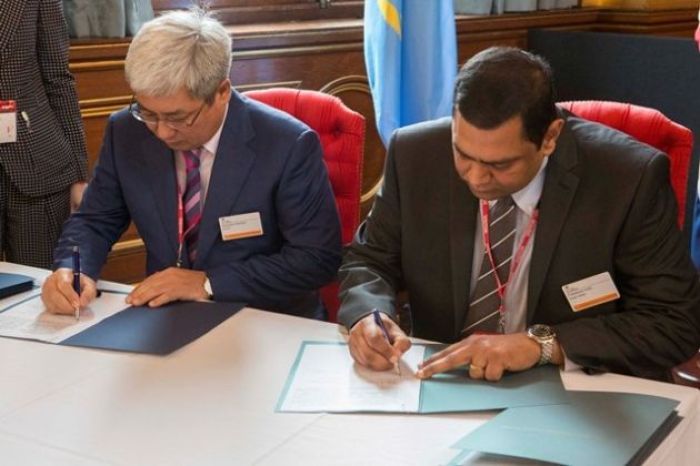 French Veolia and Kazyna Capital sign MoU for new seawater desalination plant in Aktau 
