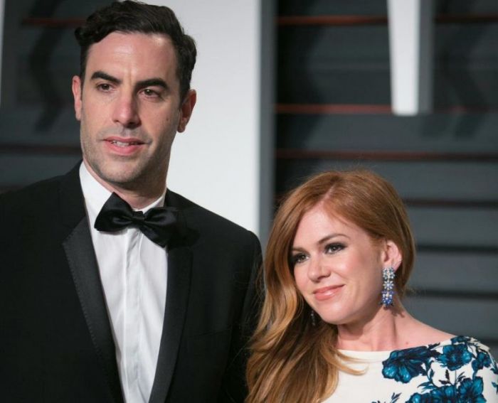 The "Borat" star - actor Baron Cohen and wife give $1 mn for Syrian refugees