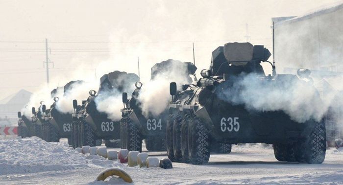 Large-Scale Military Exercises Started In Kazakhstan
