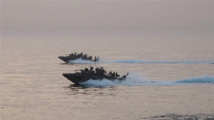 Two US navy boats seized by Iran