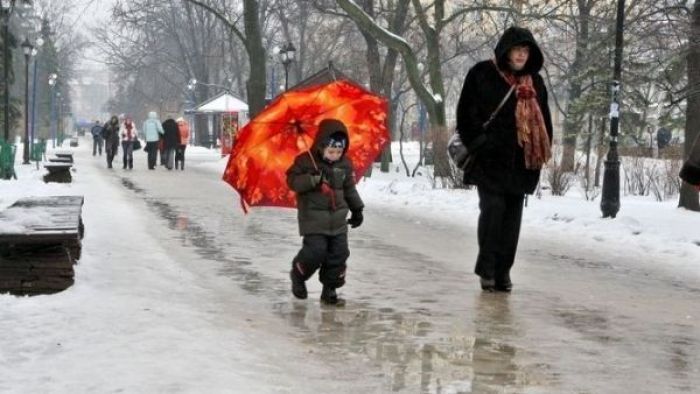 Anomalous warming came to Kazakhstan 