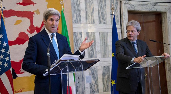 ‘You created ISIS!’ Press conference scandal mars Kerry’s visit to Italy