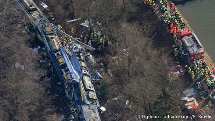 Deadly train crash in Germany caused by 'human error'