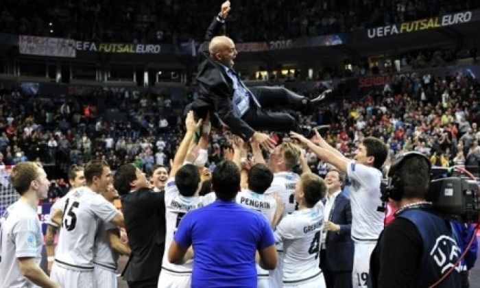 ​Sensation: Debutants Kazakhstan team became bronze prize-winner of UEFA Futsal EURO finals