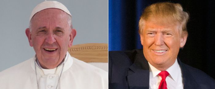 Pope Francis Says Donald Trump Is 'Not Christian'