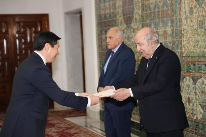 Ambassador of Kazakhstan Presented Credentials to the President of Algeria