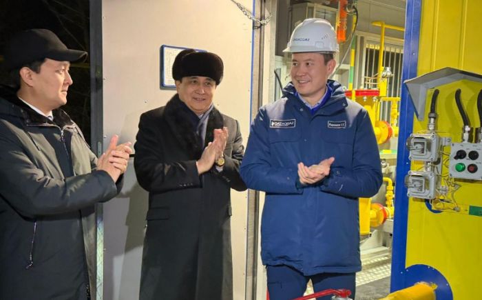 QazaqGaz Completes Gas Supply Connection to the Pravyy Bereg District in Temirtau