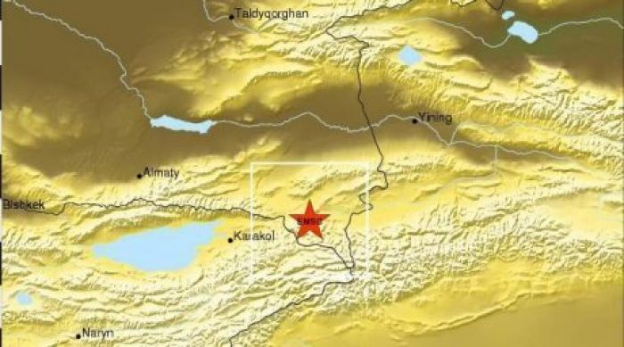 6.3 magnitude earthquake stroke 230 km from Almaty; many of Almaty residents fearful