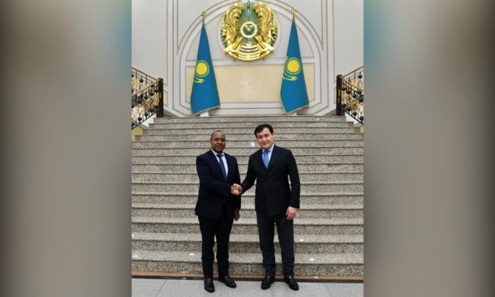 Kenyan Ambassador was Received at the Ministry of Foreign Affairs of Kazakhstan