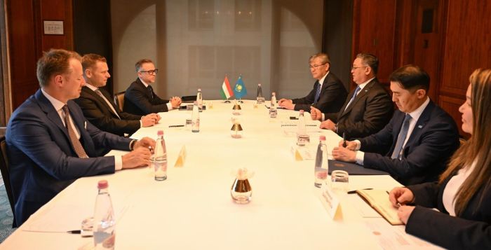 The Kazakh Foreign Minister Holds Meetings with Leading Hungarian Companies