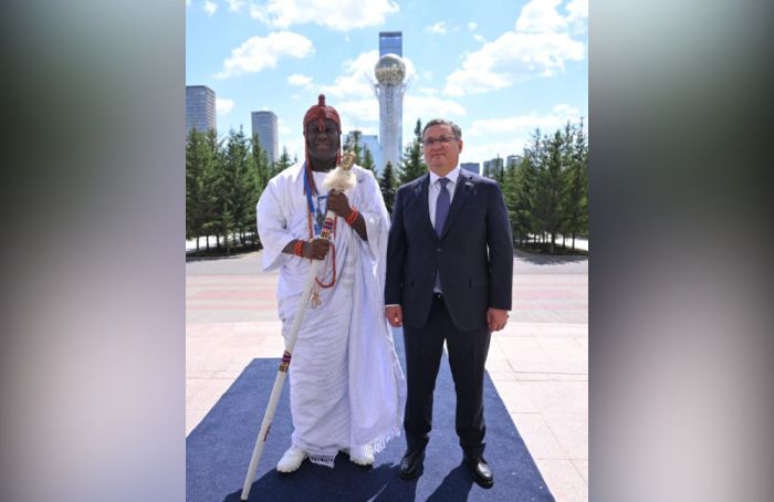 Kazakh Foreign Minister Held a Meeting with the Ooni of Ife – Spiritual Leader of the Yoruba People