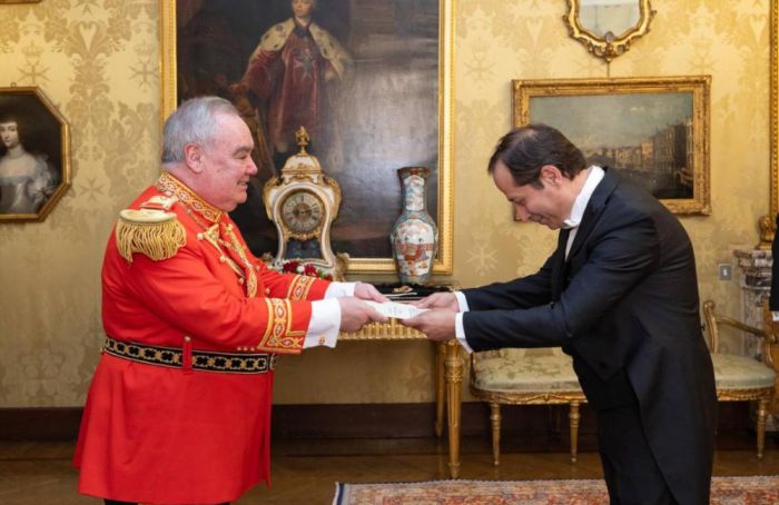 Ambassador of Kazakhstan Presented the Credential Letters to Grand Master of the Sovereign Order of Malta