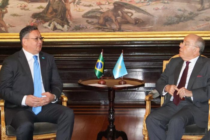 Foreign Ministers of Kazakhstan and Brazil Met in Rio de Janeiro
