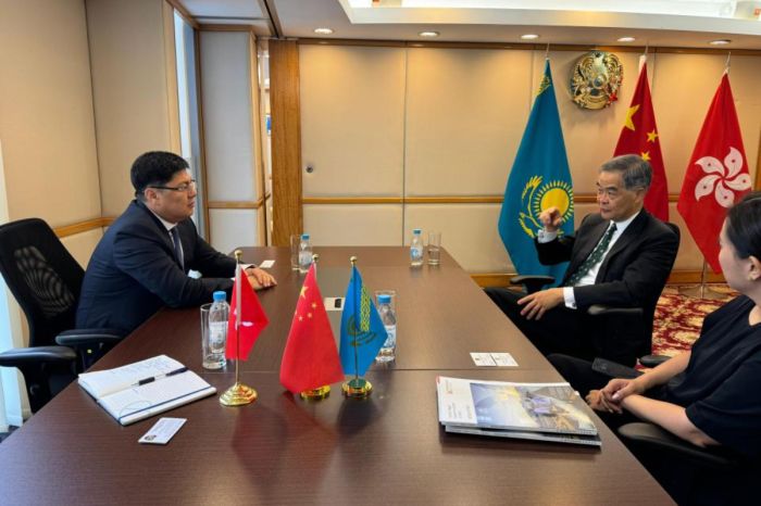 Cooperation in Healthcare and Environment with Kazakh Regions Discussed in Hong Kong