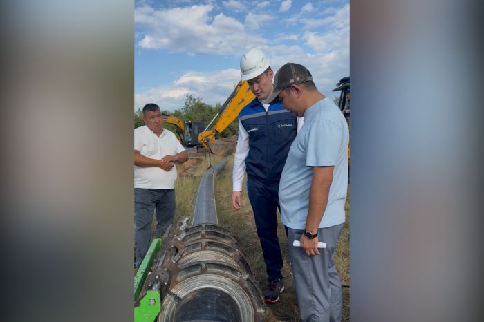 QazaqGaz CEO Inspects Gasification Progress in Kosshy