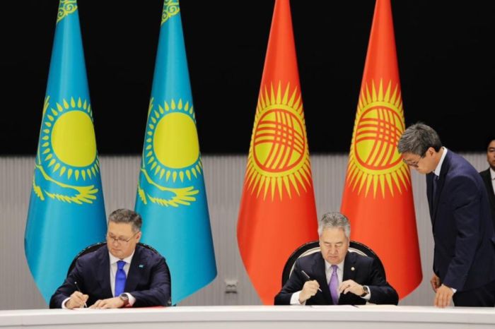 Foreign Ministers of Kazakhstan and Kyrgyzstan Agreed to Further Expand Cooperation
