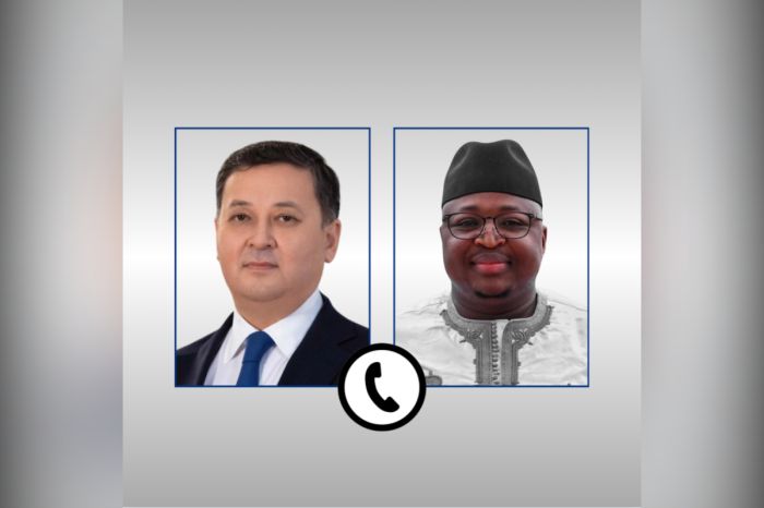 The Foreign Ministers of Kazakhstan and Sierra Leone Hold a Telephone Conversation