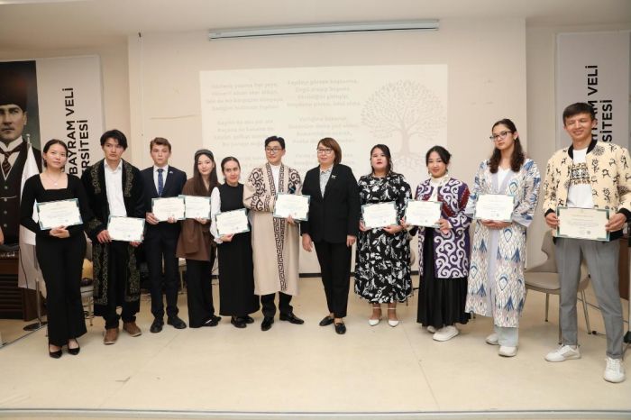 Youth of the Turkic World Glorified Abai