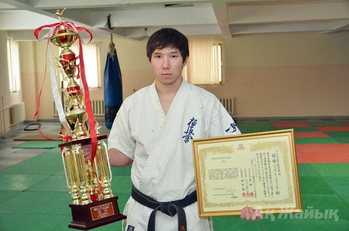 Karate athlete from Atyrau wins the World Cup 