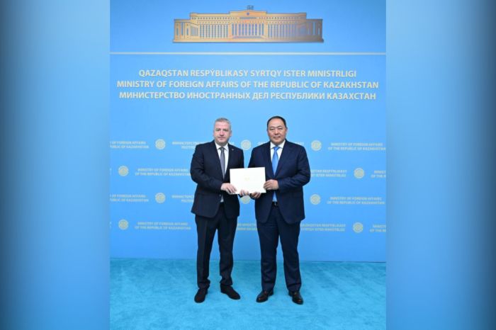 New Ambassador of Georgia Presented Copies of Credentials at Kazakhstan’s Foreign Ministry