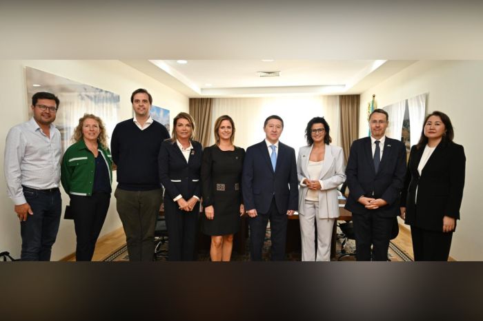 Meeting with the Delegation of the Belgian Parliament Took Place at Kazakhstan’s Foreign Ministry