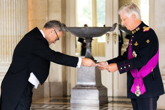 Ambassador of Kazakhstan Presented Credentials to King Philippe of the Belgians