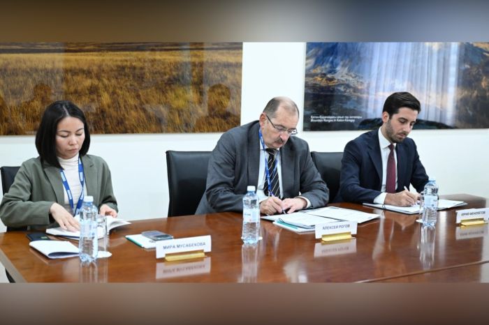 The Kazakh Foreign Ministry Held Meeting with New Head of the OSCE Programme Office in Astana