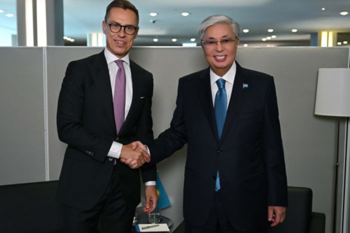 President Tokayev held talks with the President of Finland