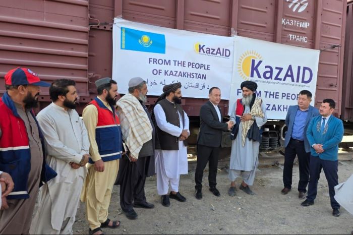 Kazakhstan delivered humanitarian assistance to the people of Afghanistan