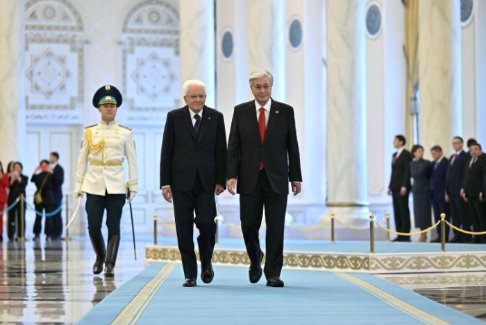 Kassym-Jomart Tokayev and Sergio Mattarella held talks