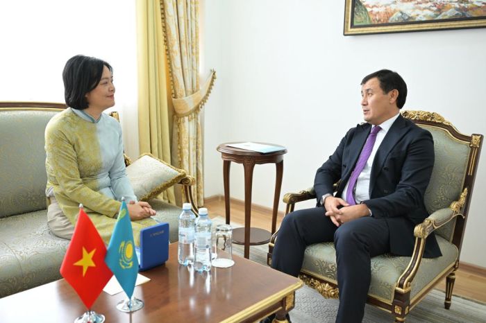 Ambassador of Vietnam was Received at the Kazakh Foreign Ministry upon Completion of Her Diplomatic Mission
